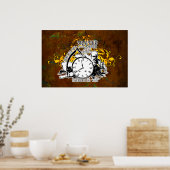 Poster Piégé Dans L'Affiche Ambre 24,95 $ (Cuisine)