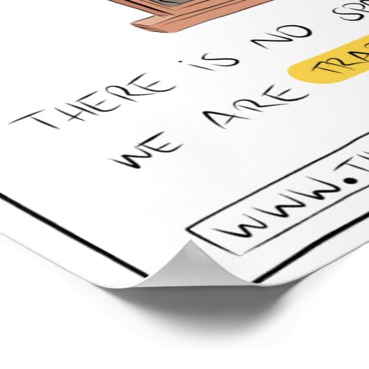 Poster piégé dans le temps (Coin)