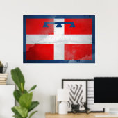 Poster Piémont (Bureau à domicile)