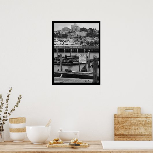 Poster Pier 39 (Cuisine)