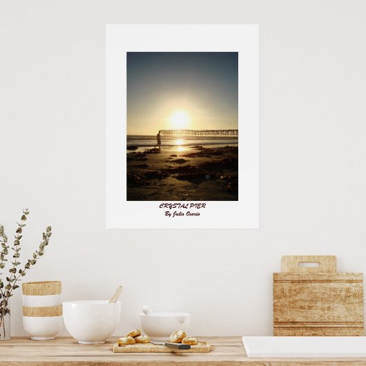 POSTER PIER DE CRYSTAL (Cuisine)