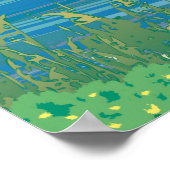 Poster Pier de ville de l'île Anna Maria (Coin)