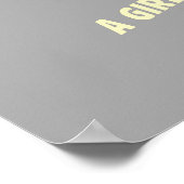 Poster Piercing : Une fille doit s'adapter (Coin)