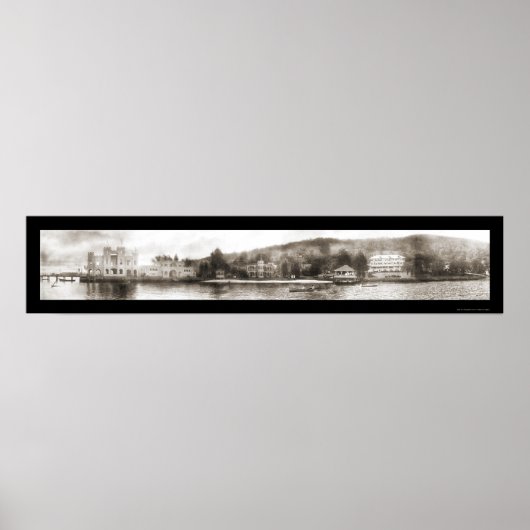 Poster Piermont, New York Photo 1908 (Devant)