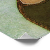 Poster Piero del Pollaiuolo, Portrait d'une jeune femme (Coin)