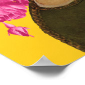 Poster Piero del Pollaiuolo, Portrait d'une jeune femme (Coin)