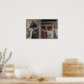 Poster Piero della Francesca - Reine de Saba (Cuisine)