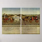 Poster Piero della Francesca - Triomphe du duc (Devant)