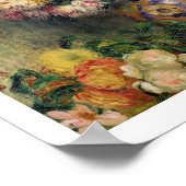 Poster Pierre A Renoir | Dahlias (Coin)