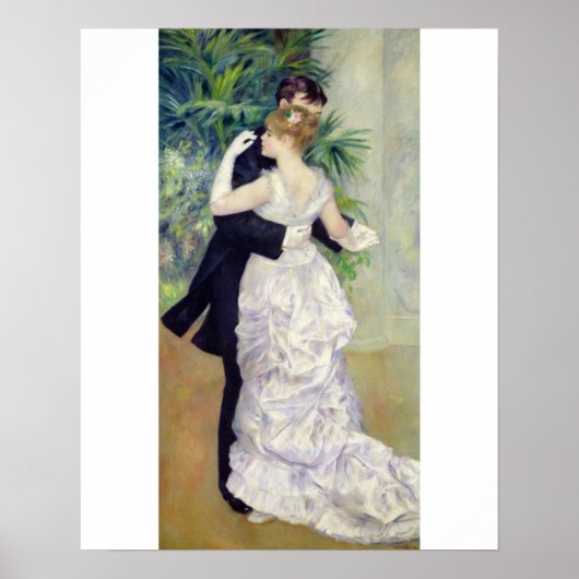 Poster Pierre A Renoir | Danse dans la ville (Devant)