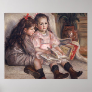 Poster Pierre A Renoir   Enfants De Martial Caillebotte