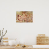 Poster Pierre A Renoir | Étude pour les grandes baigneurs (Cuisine)