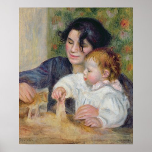 Poster Pierre A Renoir | Gabrielle et Jean (Devant)