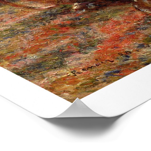 Poster Pierre A Renoir | Geraniums en Copper Basin (Coin)