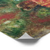 Poster Pierre A Renoir | Jeune fille qui dort sur l'herbe (Coin)