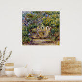 Poster Pierre A Renoir | La Ferme des Collettes (Cuisine)