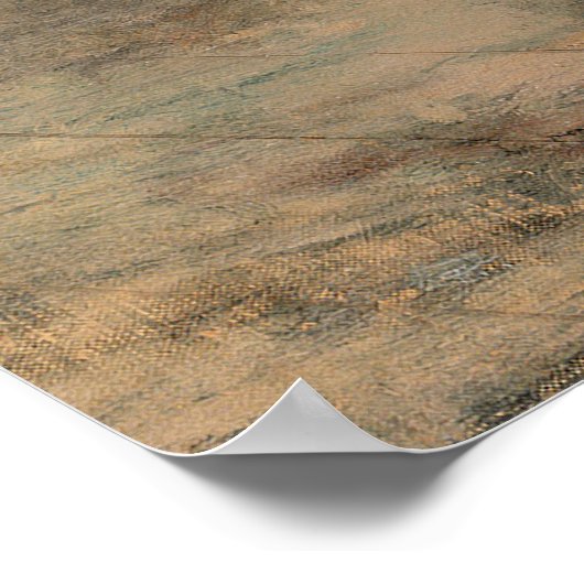 Poster Pierre A Renoir | La leçon de danse (Coin)