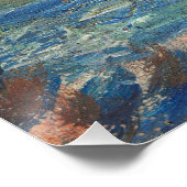 Poster Pierre A Renoir | La Rivière Bleue (Coin)