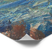 Poster Pierre A Renoir | La Rivière Bleue (Coin)