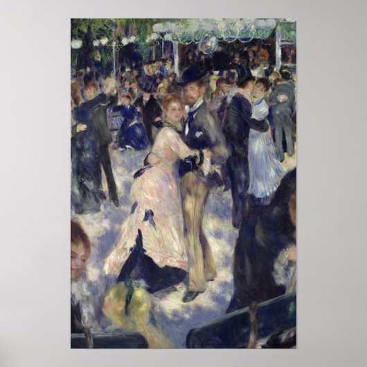 Poster Pierre A Renoir | Le Moulin de la Galette (Devant)