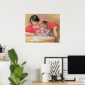 Poster Pierre A Renoir | Leontine et Coco (Bureau à domicile)
