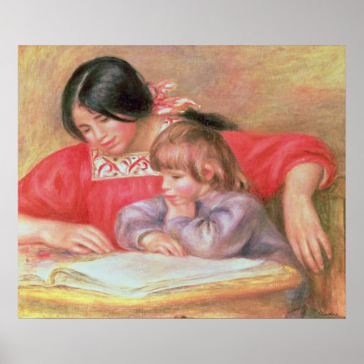 Poster Pierre A Renoir | Leontine et Coco (Devant)