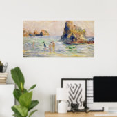 Poster Pierre A Renoir | Moulin Huet Bay, Guernesey (Bureau à domicile)