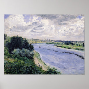 Poster Pierre A Renoir Négociations sur la Seine