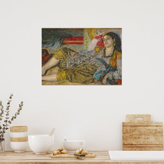 Poster Pierre A Renoir | Olympia (Cuisine)