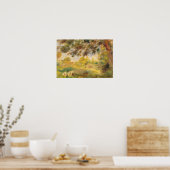 Poster Pierre A Renoir | Paysage du printemps (Cuisine)