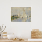 Poster Pierre A Renoir | Regatta à Argenteuil (Cuisine)