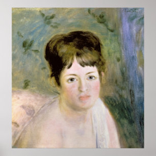 Poster Pierre A Renoir Tête de femme