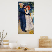 Poster Pierre A Renoir | Une danse dans le pays (Cuisine)