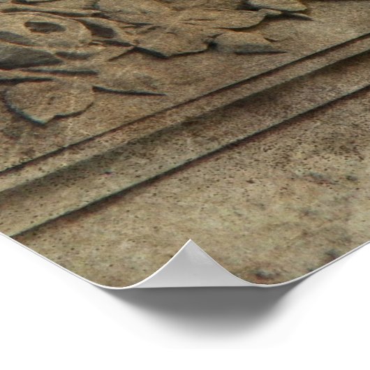 Poster Pierre âgée (Coin)