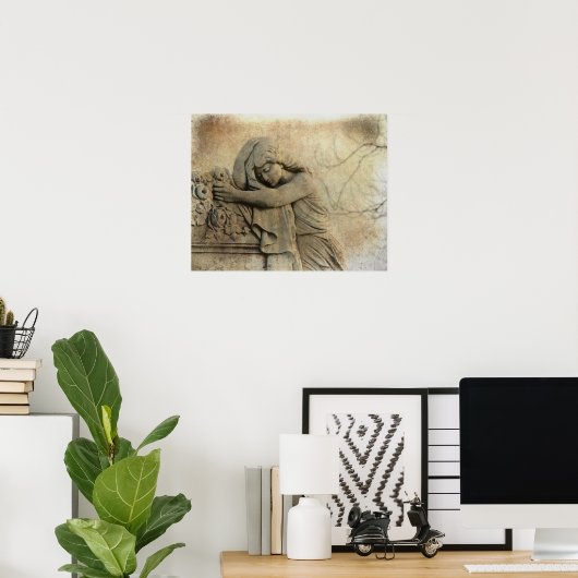 Poster Pierre âgée (Bureau à domicile)