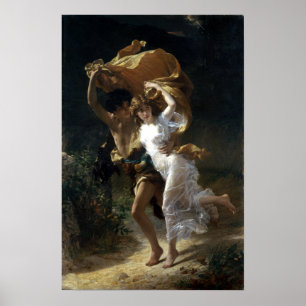 Poster Pierre Auguste Cot La Tempête