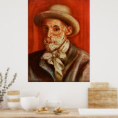 Poster Pierre-Auguste Renoir - Auto-Portrait Art (Cuisine)
