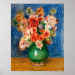 Poster Pierre-Auguste Renoir - Bouquet<br><div class="desc">Bouquet - Pierre-Auguste Renoir,  1900</div>