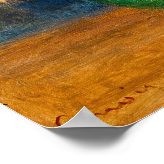 Poster Pierre-Auguste Renoir - Bouquet (Coin)