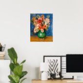 Poster Pierre-Auguste Renoir - Bouquet (Bureau à domicile)