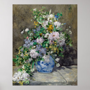 Poster Pierre-Auguste Renoir - Bouquet de printemps
