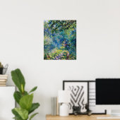 Poster Pierre-Auguste Renoir - Chemin dans la Forêt (Bureau à domicile)
