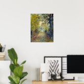 Poster Pierre-Auguste Renoir - Dans les Bois (Bureau à domicile)