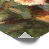 Poster Pierre-Auguste Renoir - Dans les Roses (Coin)