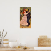 Poster Pierre-Auguste Renoir Danse à Bougiva (Cuisine)