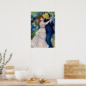 Poster Pierre-Auguste Renoir - Danse à Bougival (Cuisine)
