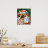 Poster Pierre-Auguste Renoir - Deux Filles Lecture (Cuisine)