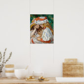 Poster Pierre-Auguste Renoir - Deux filles lisant (Cuisine)
