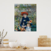 Poster Pierre-Auguste Renoir - Deux Sœurs (Cuisine)