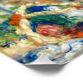 Poster Pierre-Auguste Renoir - Deux soeurs sur la terrass (Coin)